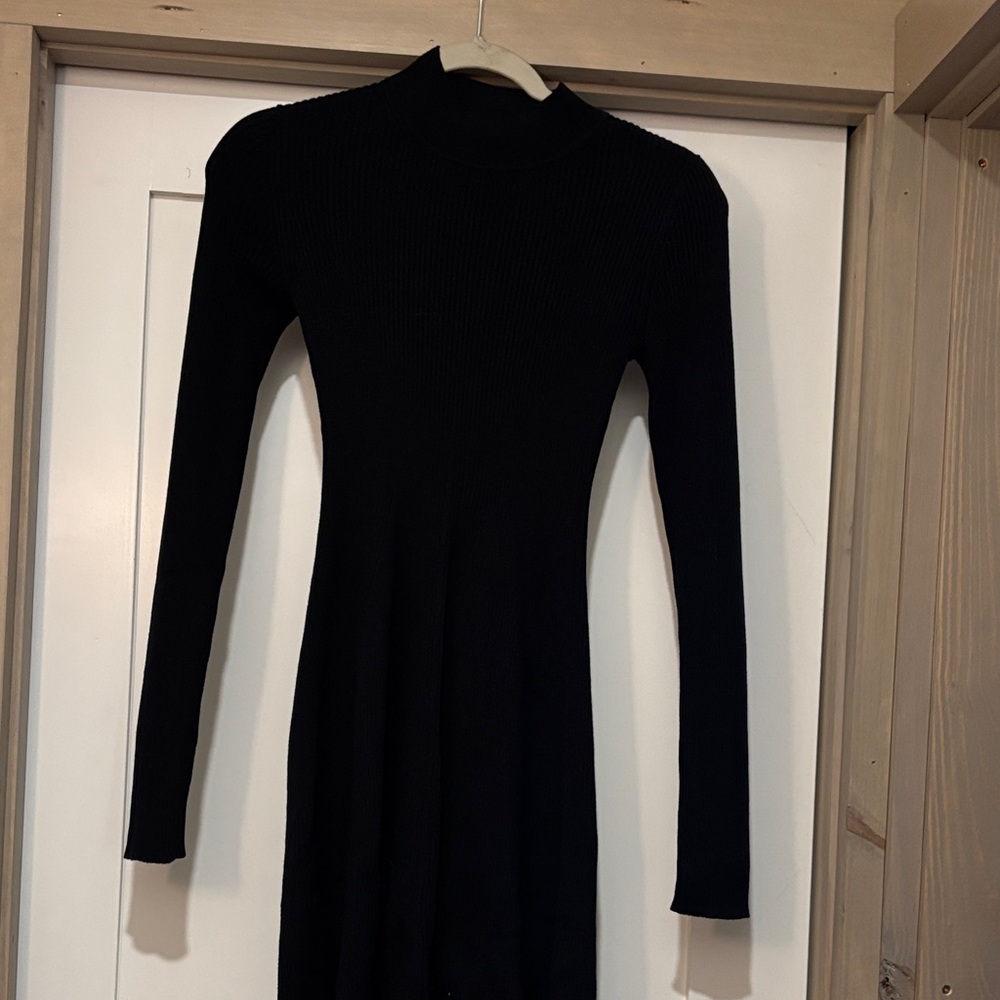 GAP Classic Black Long Sleeve Dress NWT
